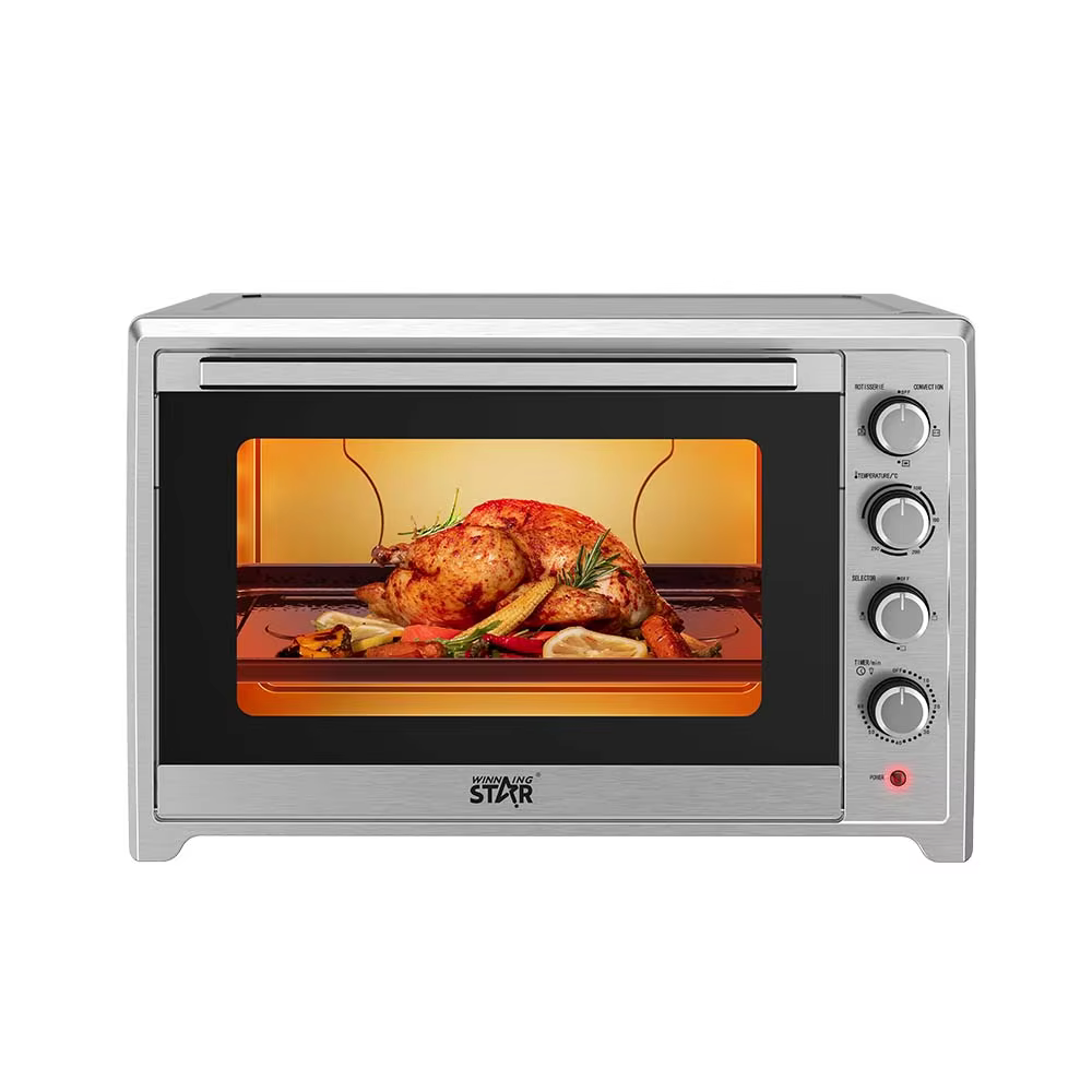 ST-9794 Stainless Steel Convection Rotisserie Digital Electric Oven 75L Electric Oven
