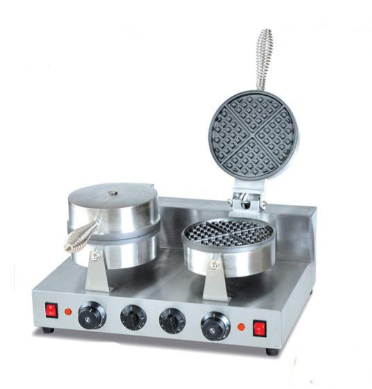 Waffle Maker Double Round