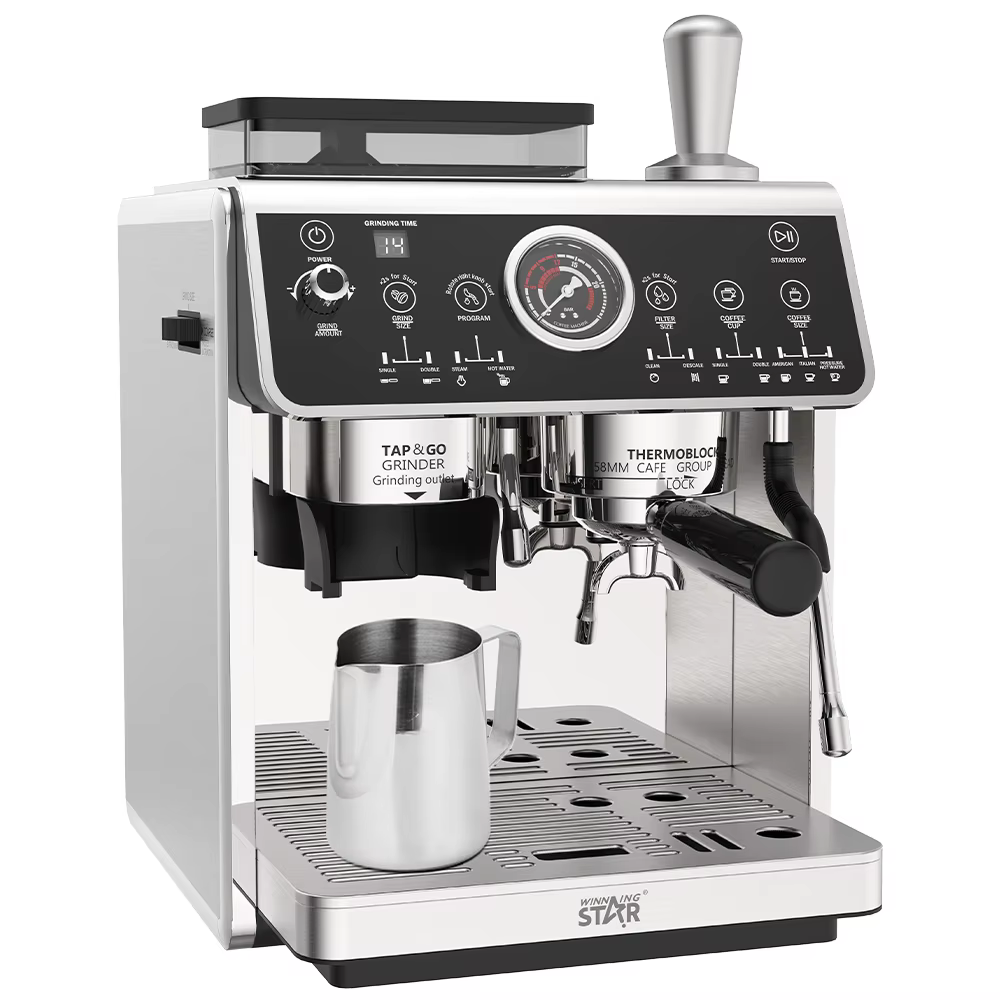 ST-9714 Semi Automatic 20 Bar Coffee Machine