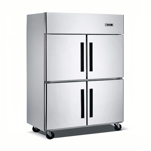 4 Door Stainless Steel Chiller & Freezer