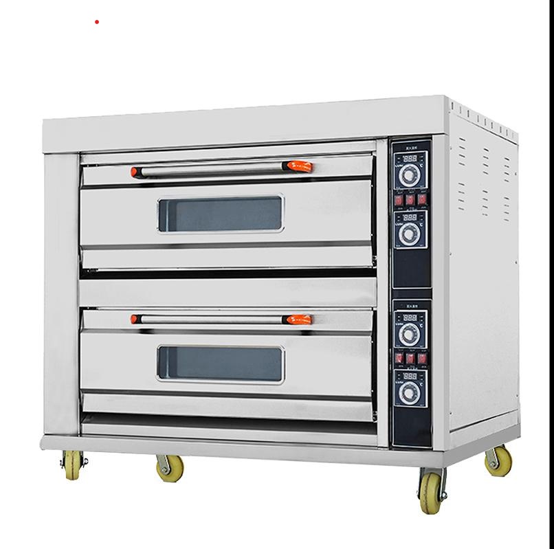 Gas 2 Deck 4 Tray Oven